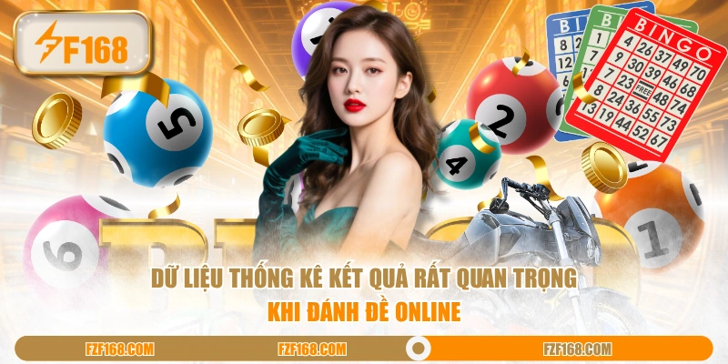 Dữ liệu thống kê kết quả rất quan trọng khi đánh đề online